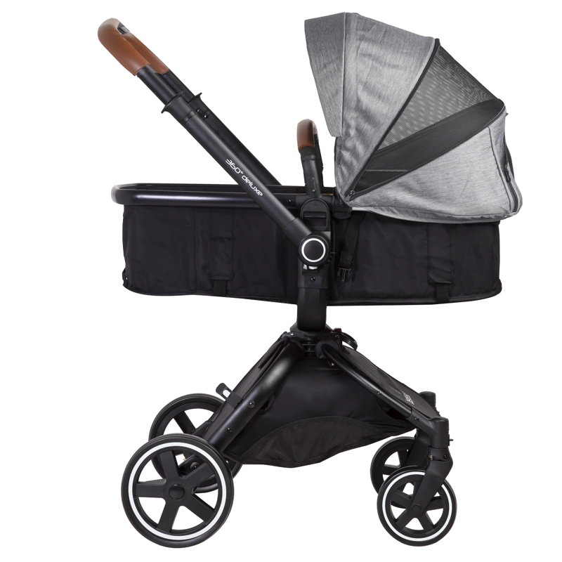 COCHE TRAVEL SYSTEM DELUXE 360° SX GRIS - 3