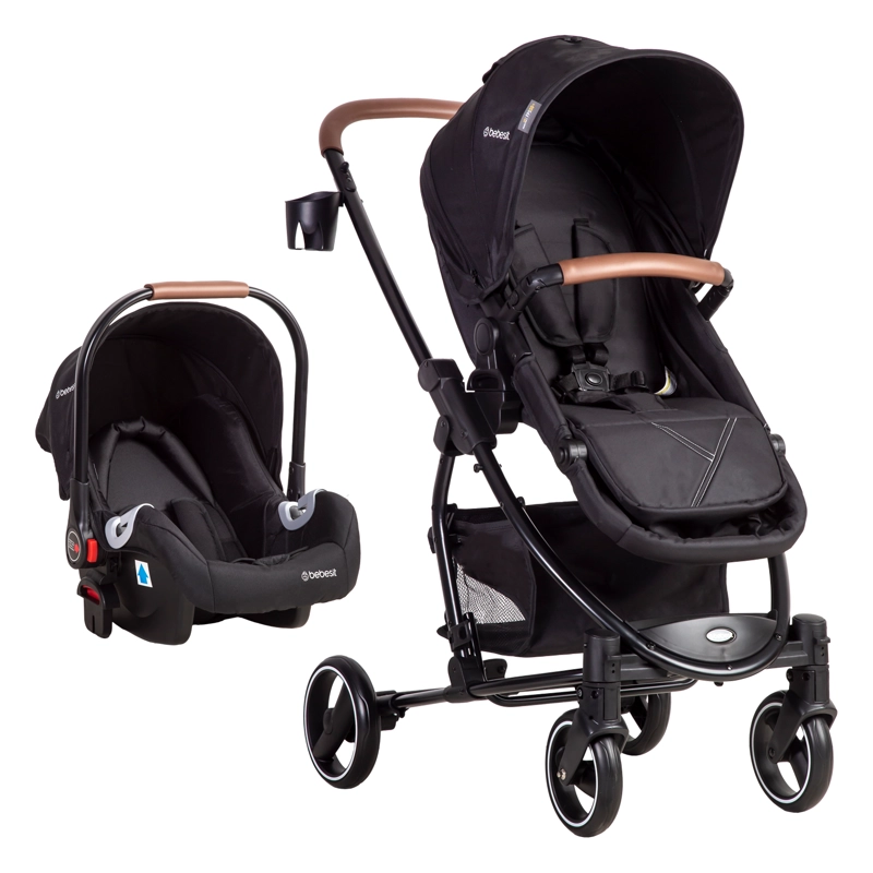 COCHE BEBESIT TRAVEL SYSTEM ALFA NEGRO - 1