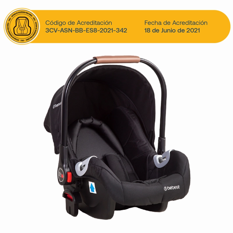 COCHE BEBESIT TRAVEL SYSTEM ALFA NEGRO - 9