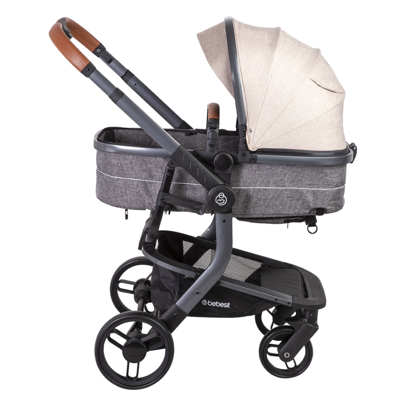 COCHE CUNA BEBESIT TRAVEL SYSTEM TAURUS BEIGE - 3