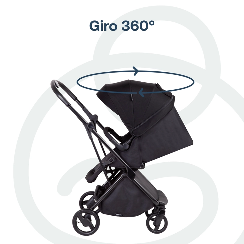 COCHE BEBESIT TRAVEL SYSTEM 360 SWIFT NEGRO - 9