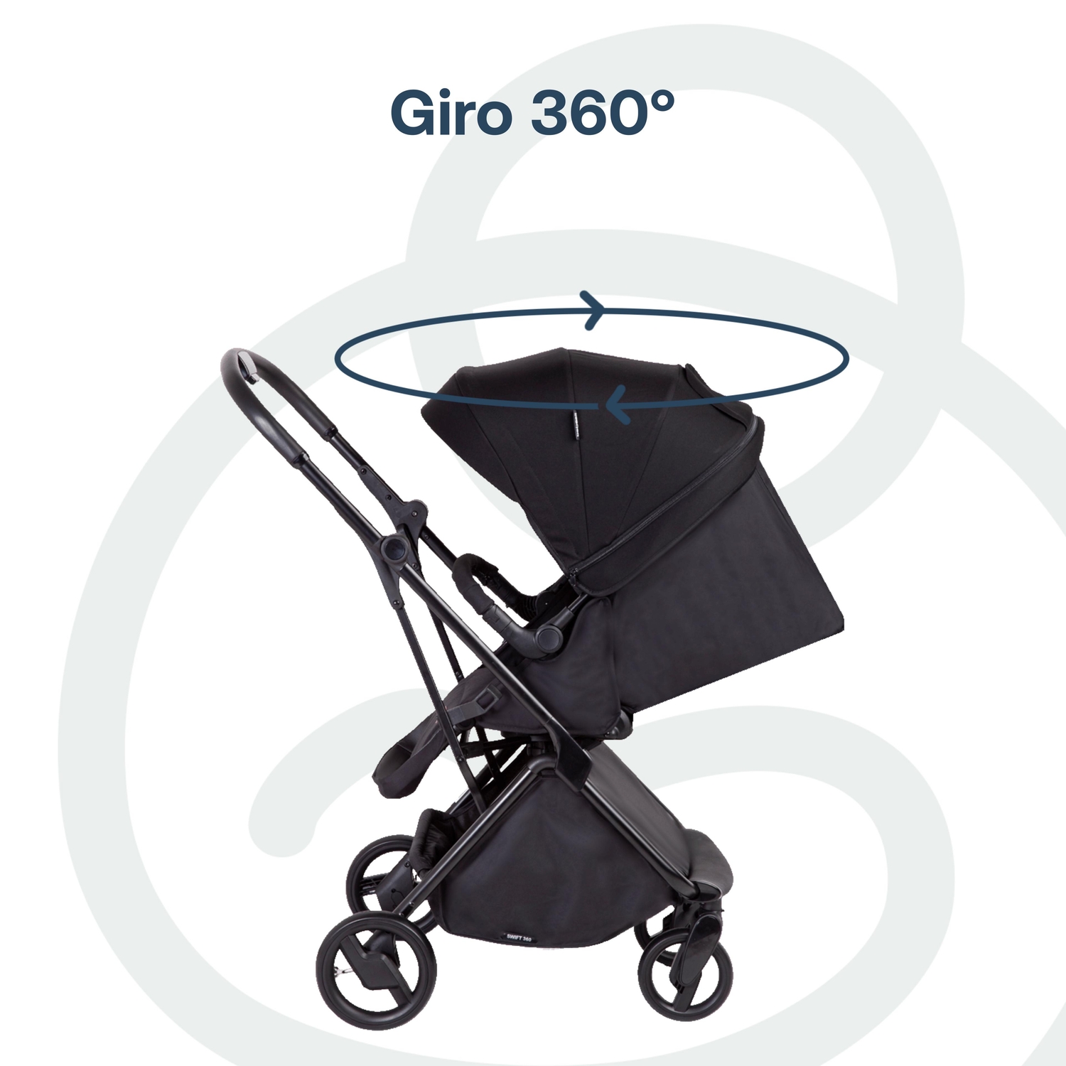 COCHE BEBESIT TRAVEL SYSTEM 360 SWIFT NEGRO - 9
