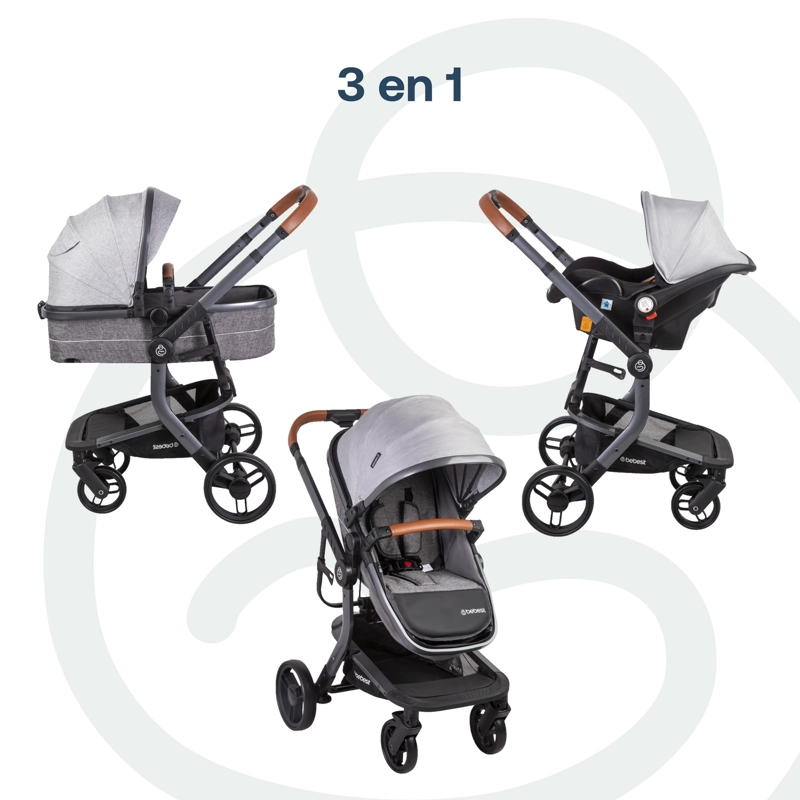 COCHE TRAVEL SYSTEM TAURUS GRIS - 6