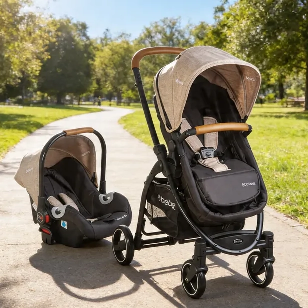 COCHE TRAVEL SYSTEM FE NIX BEIGE - 2
