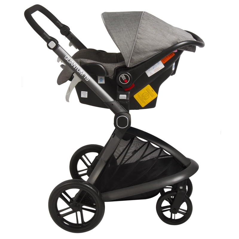 COCHE BEBESIT TRAVEL SYSTEM QUANTUM GRIS - 5