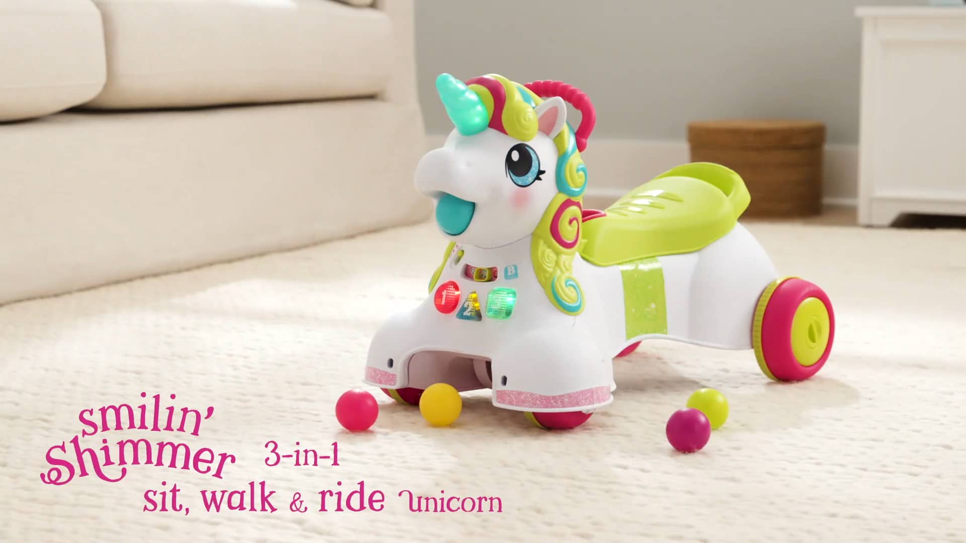 UNICORNIO CAMINADOR 3&1 INFANTINO - 6