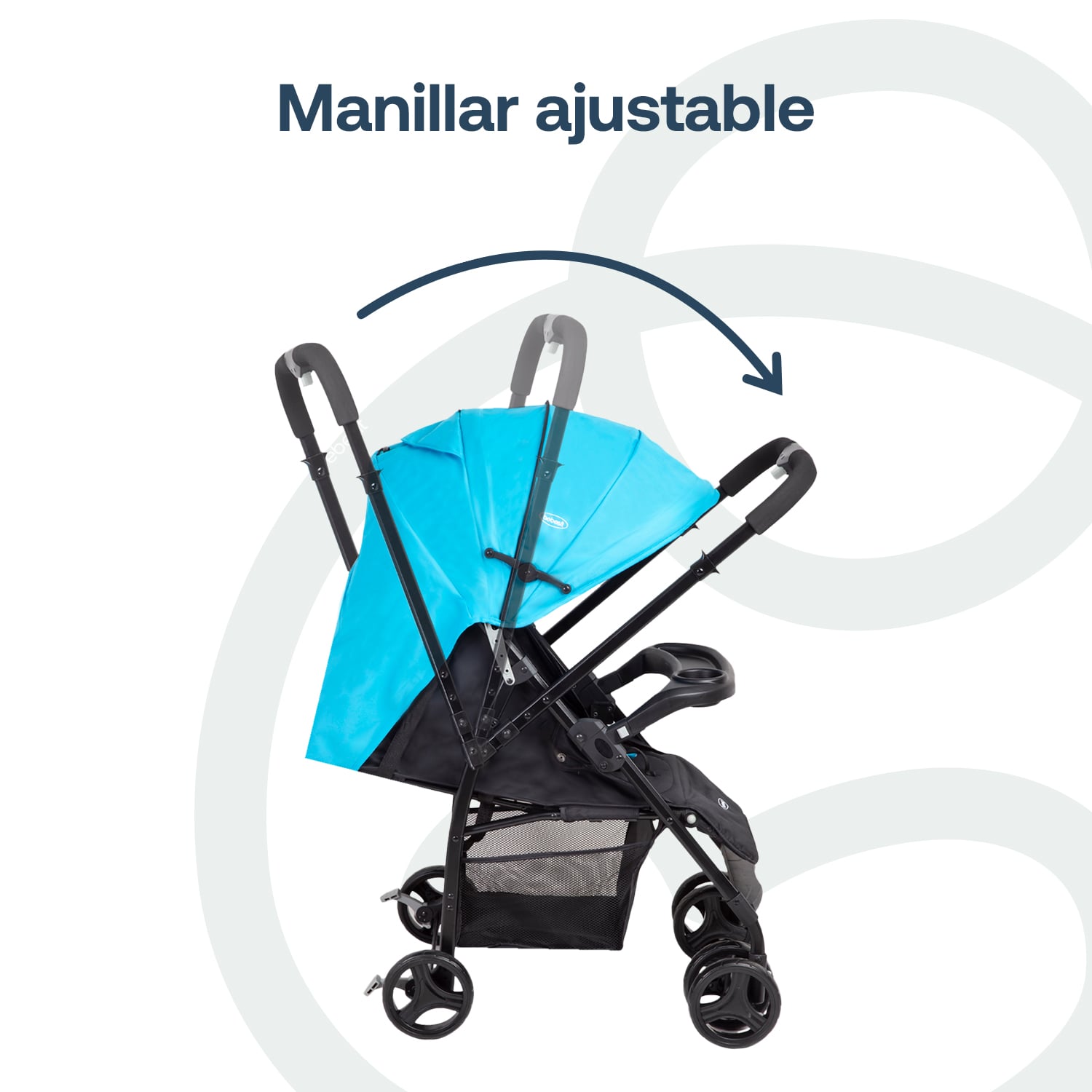 COCHE BEBESIT TRAVELSYSTEM GOLITE 5232 REV BLUE AZUL - 5