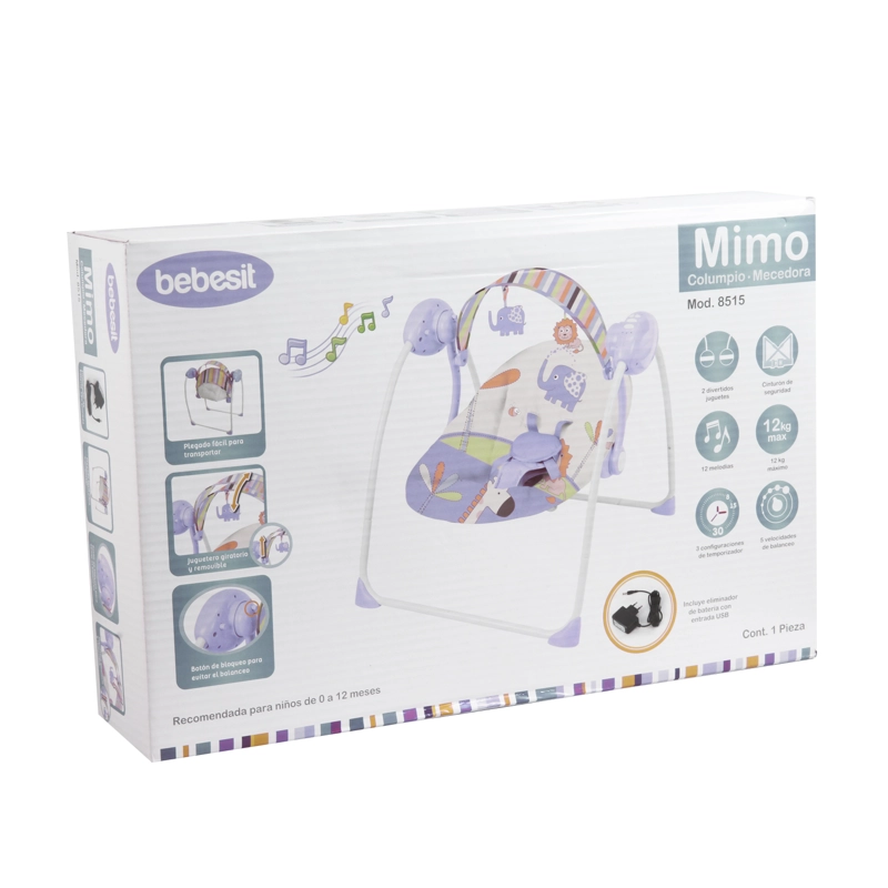 SILLA BEBESIT NIDO 8515 CELESTE - 4
