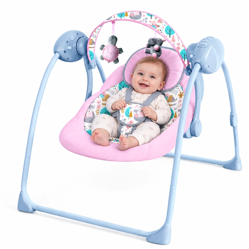 SILLA BEBESIT NIDO 8515 ROSADO - 7