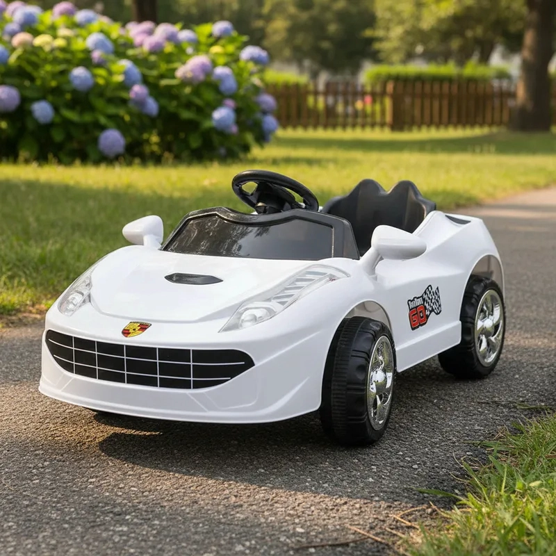 AUTO A BATERIA STINGRAY BLANCO BEBESIT - 2
