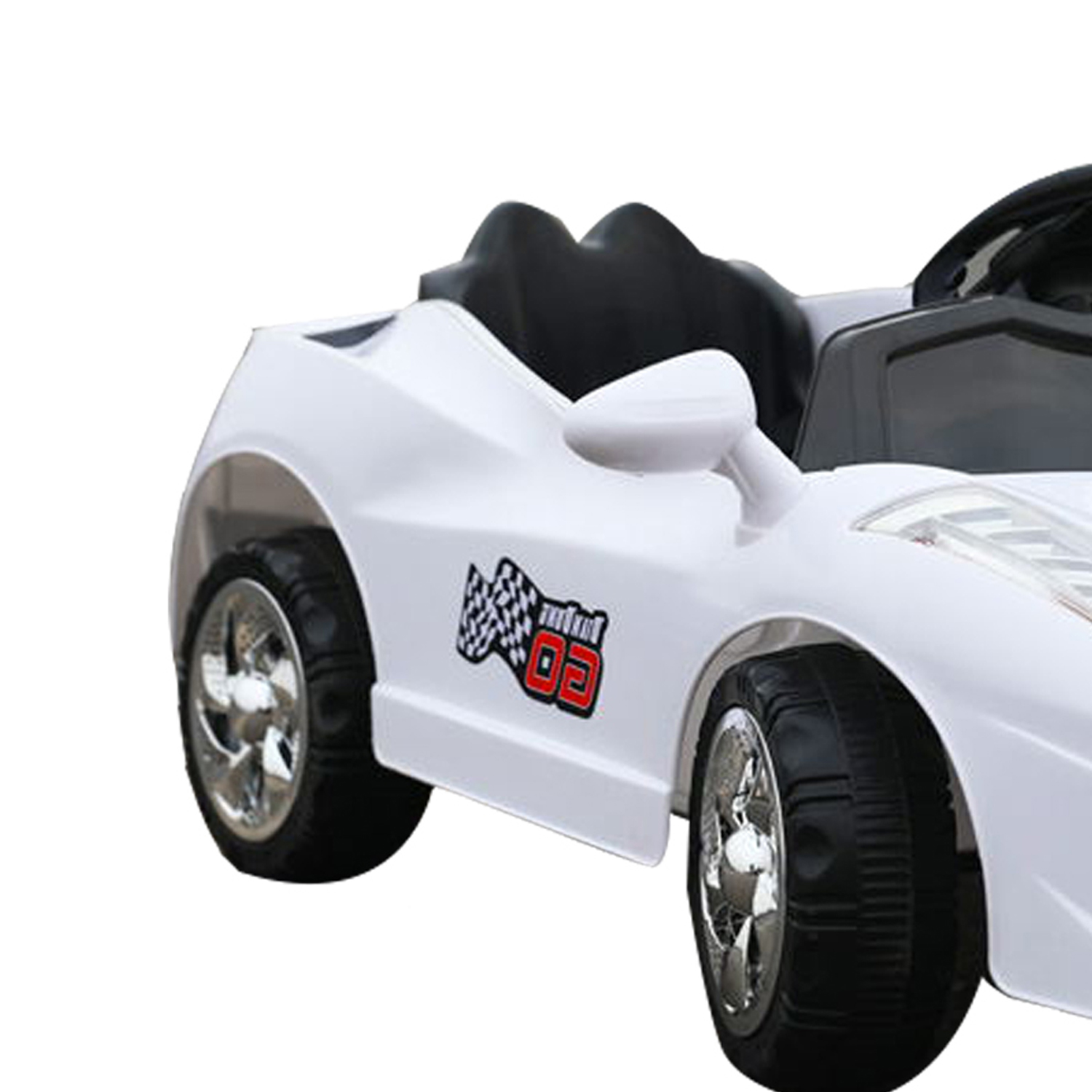 AUTO A BATERIA STINGRAY BLANCO BEBESIT - 7