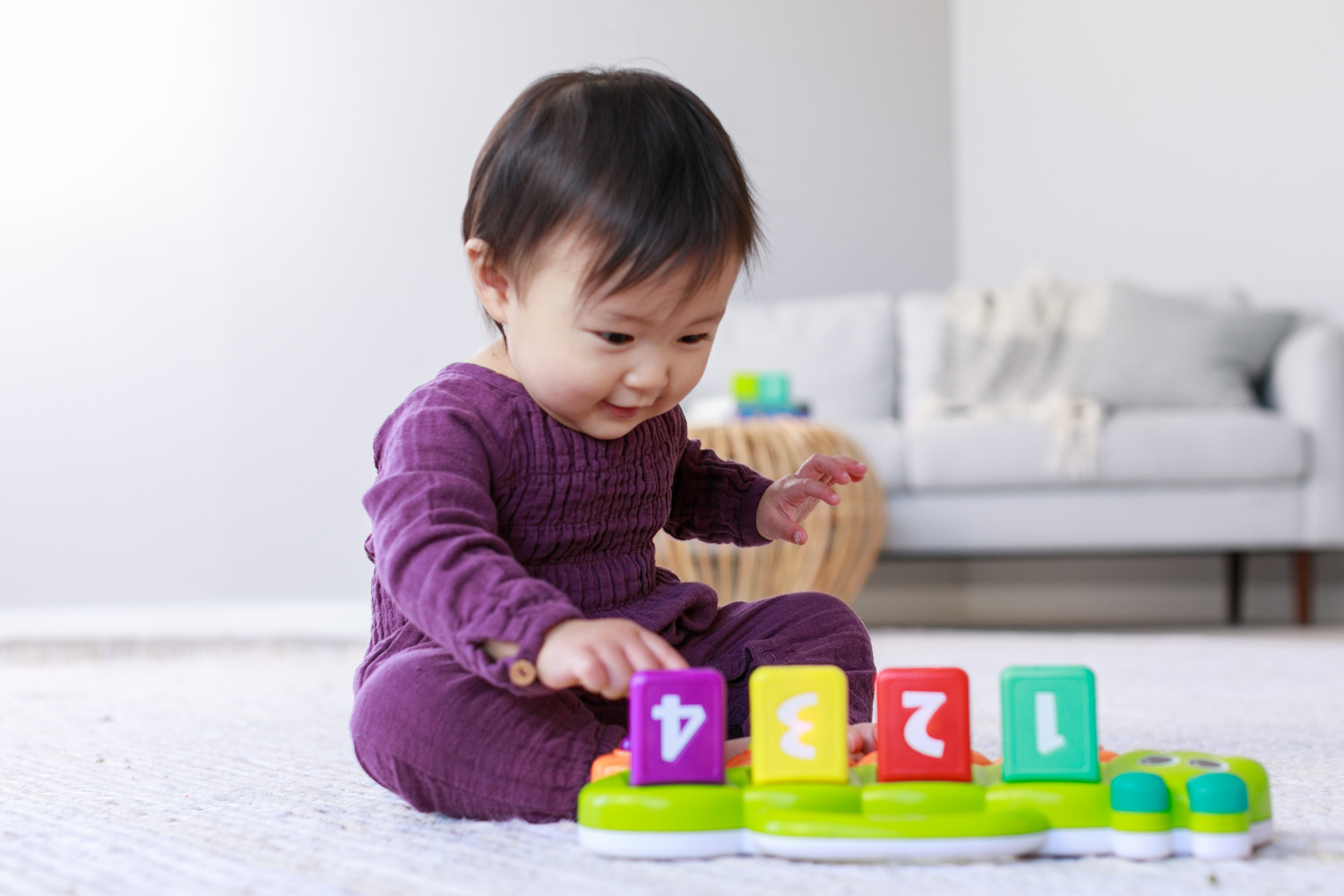 JUGUETE INTERACTIVO INFANTINO BEBÉ LUCES Y SONIDO BLANCO - 5