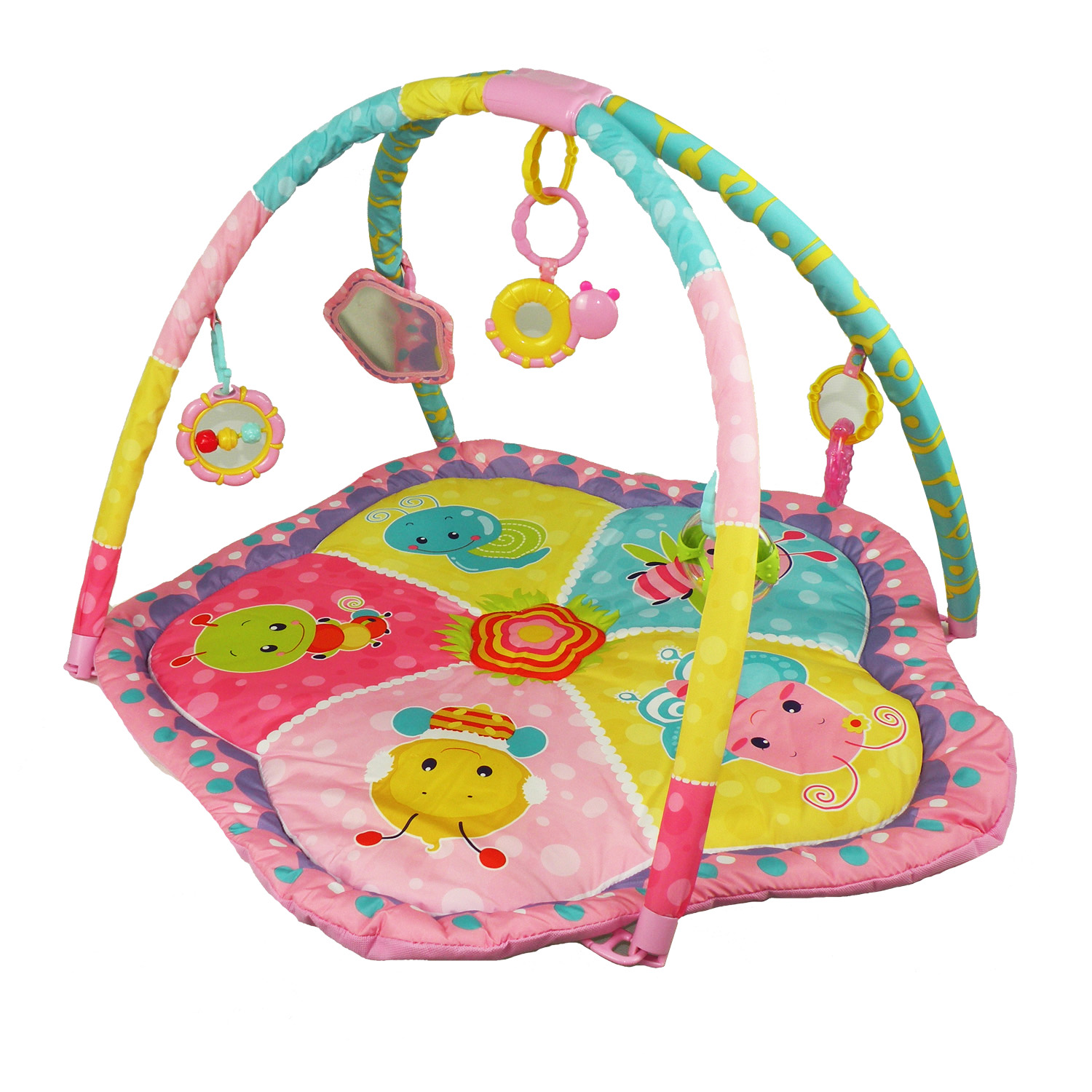 GIMNASIO BEBESIT 3PLAY 8520 ROSA - 1