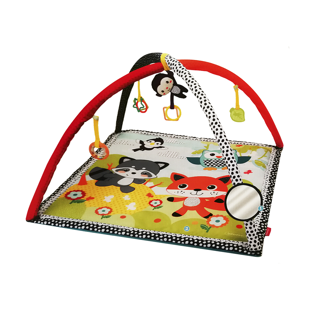 GIMNASIO INFANTINO ALFOMBRA POND PALS MULTICOLOR - 1
