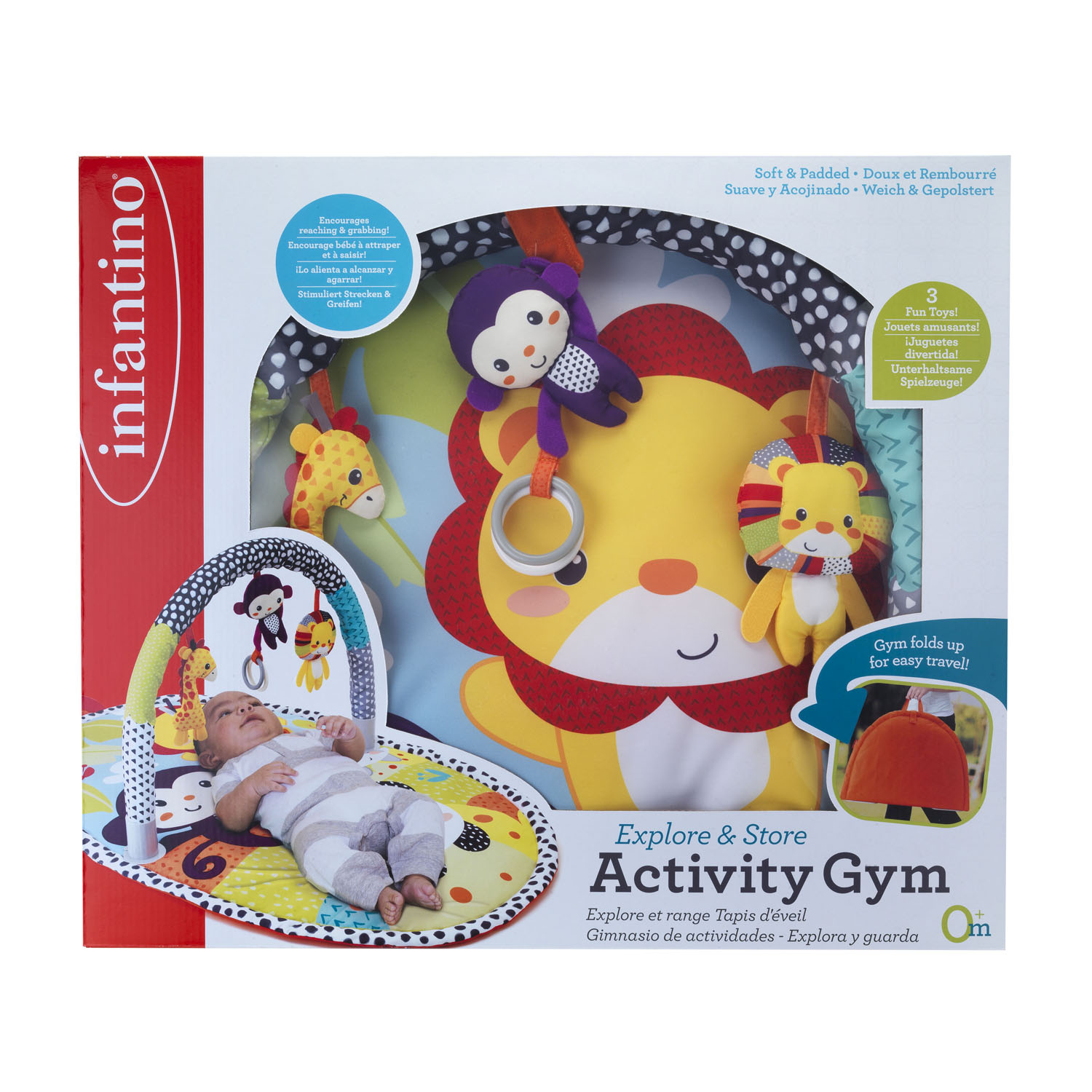 GIMNASIO INFANTINO EXPLORE STORE 5233 MULTICOLOR - 2