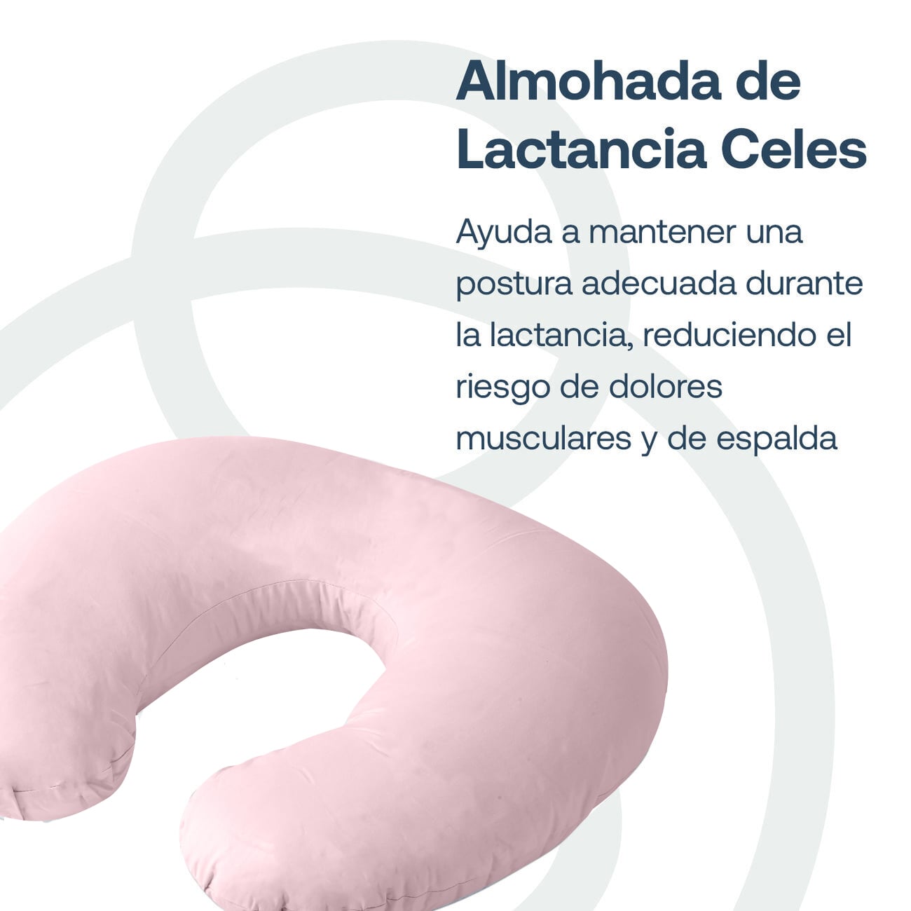 COJIN DE LACTANCIA ROSA BEBESIT - 3