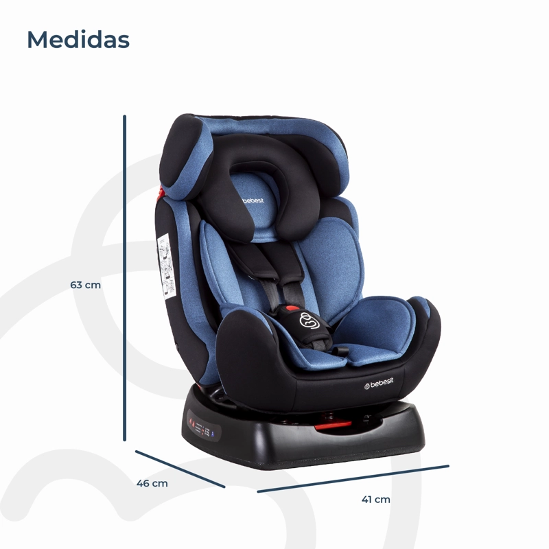SILLA AUTO BEBESIT ORBIT LX AZUL - 9