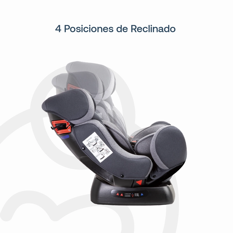 SILLA AUTO BEBESIT ORBIT LX GRIS - 6