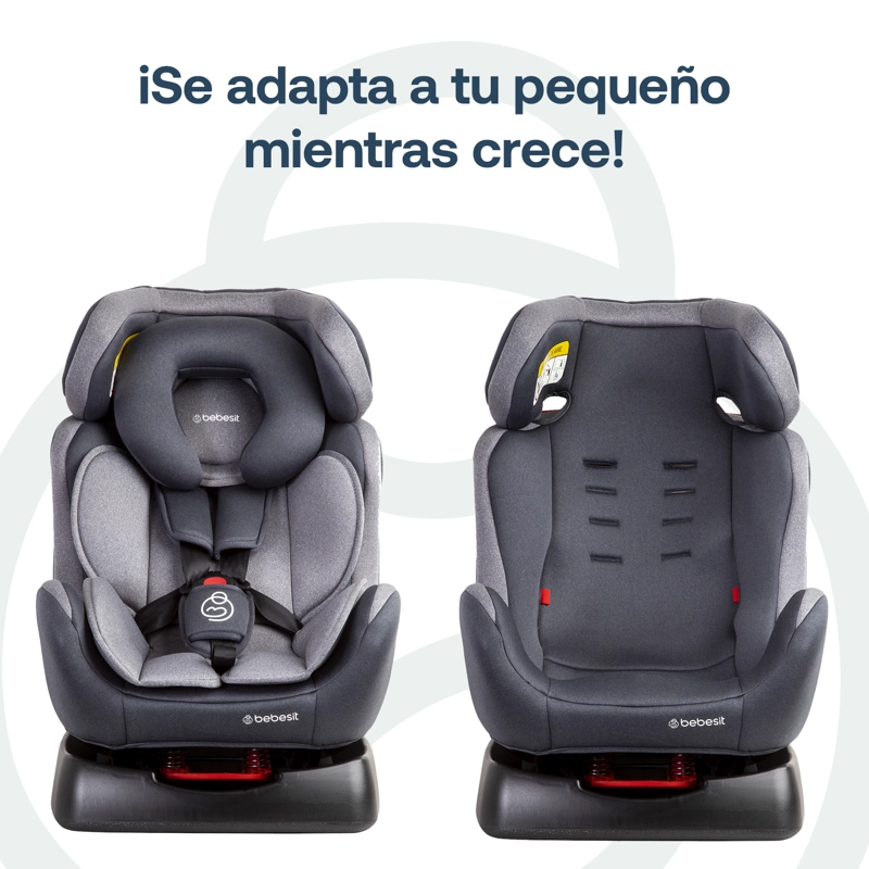 SILLA AUTO BEBESIT ORBIT LX GRIS - 8