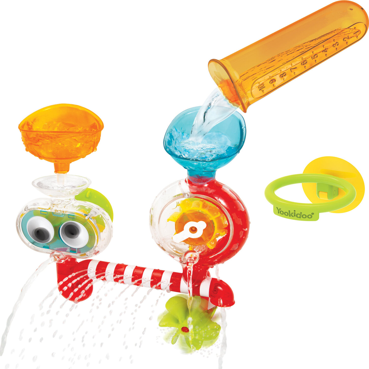 JUEGO BAÑO YOOKIDOO LABORATORIO INFANTIL NIÑO NIÑA TINA ROJO - 4