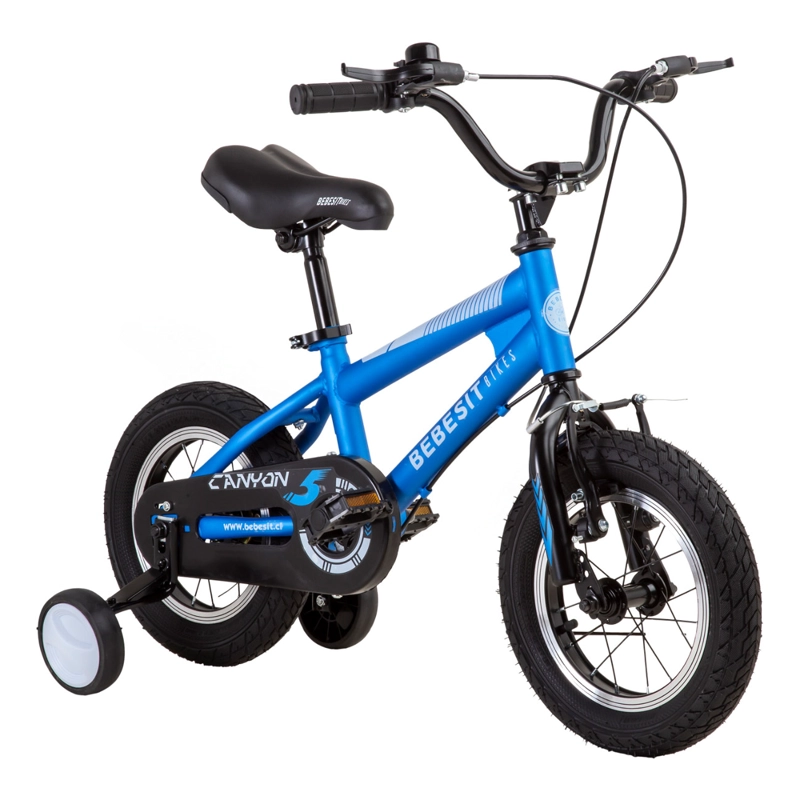 BICICLETA INFANTIL CANYON ARO 12 AZUL BEBESIT - 1