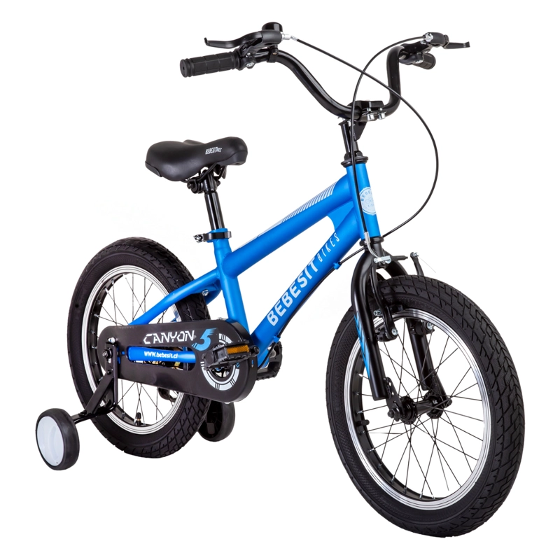 BICICLETA INFANTIL CANYON ARO 16 AZUL BEBESIT - 8