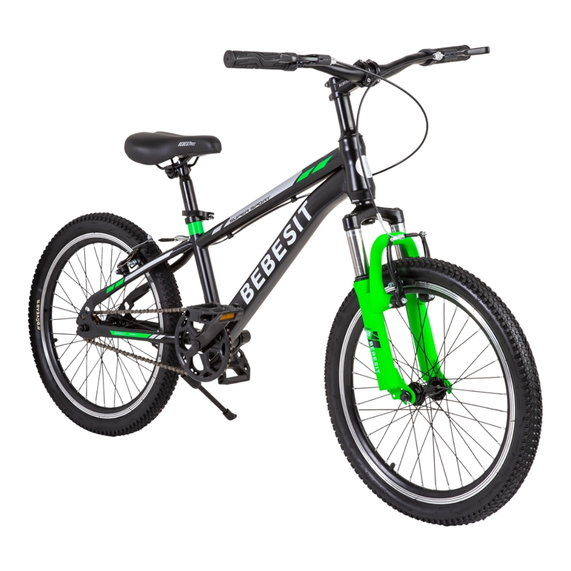 BICICLETA INFANTIL KYSON ARO 20 VERDE BEBESIT - 1