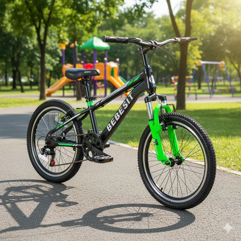 BICICLETA INFANTIL KYSON ARO 20 VERDE BEBESIT - 2