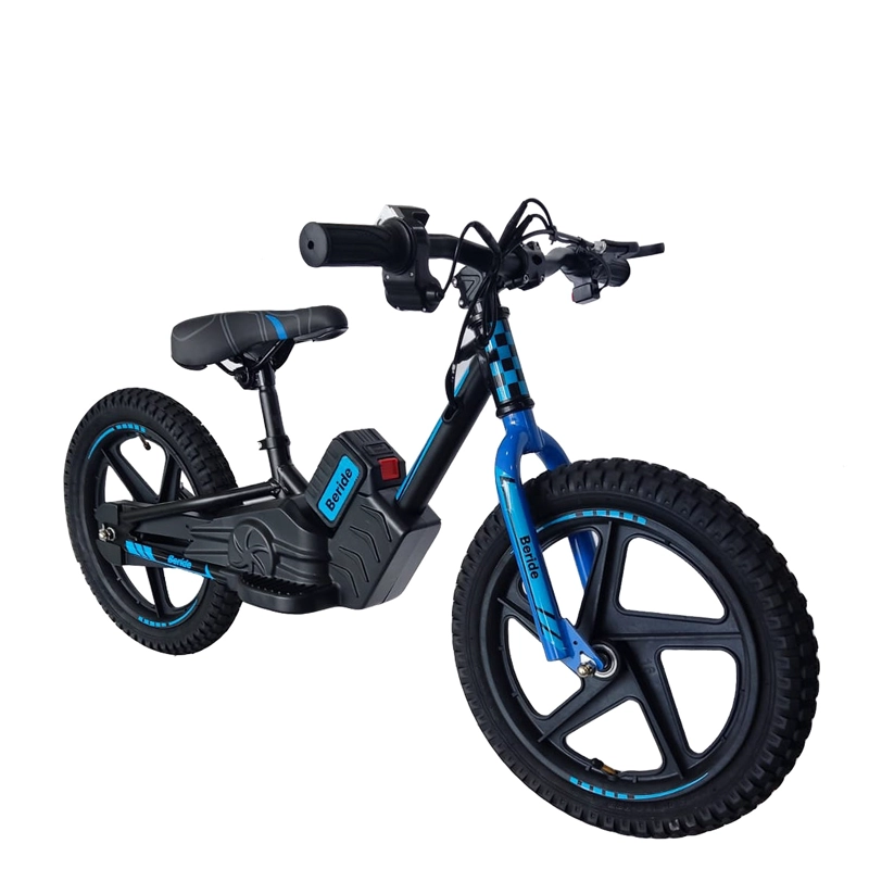 BICICLETA ELE CTRICA INFANTIL BERIDE ARO 16 AZUL BEBESIT - 3