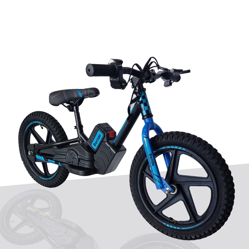 BICICLETA ELE CTRICA INFANTIL BERIDE ARO 16 AZUL BEBESIT - 6