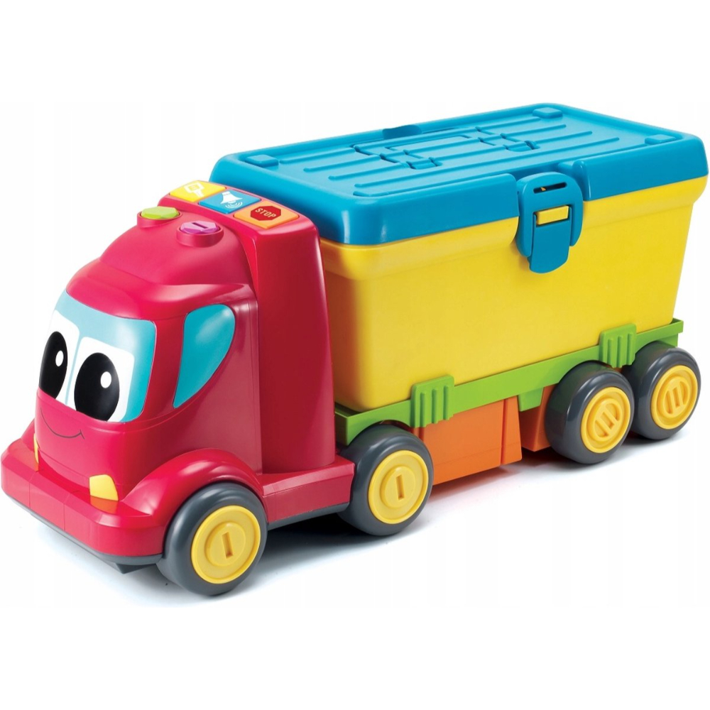 CAMIONCITO INFANTINO JUGUETE CONSTRUCTOR SET ROJO - 2