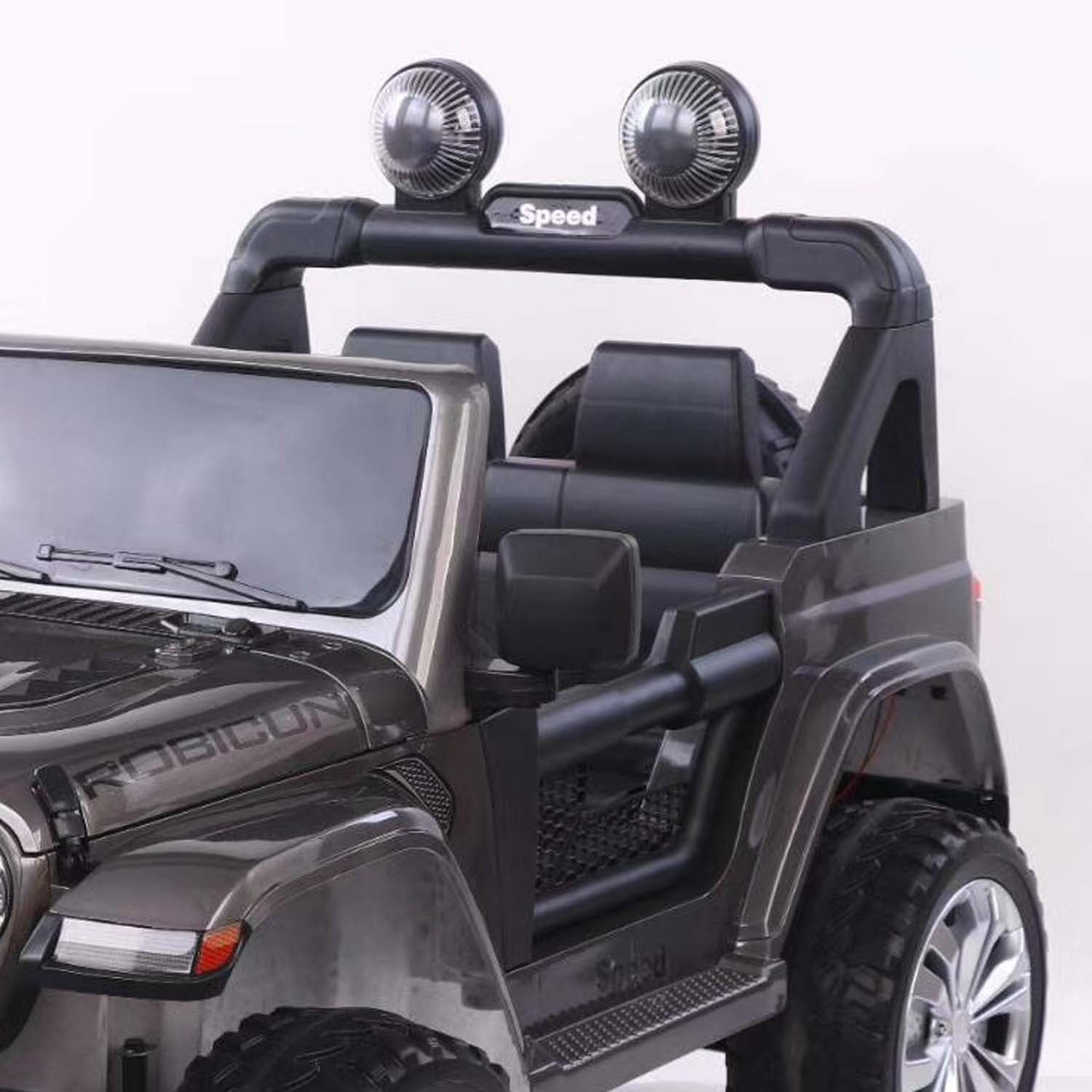 AUTO A BATERIA CAMIONETA RENEGADE NEGRA BEBESIT - 5