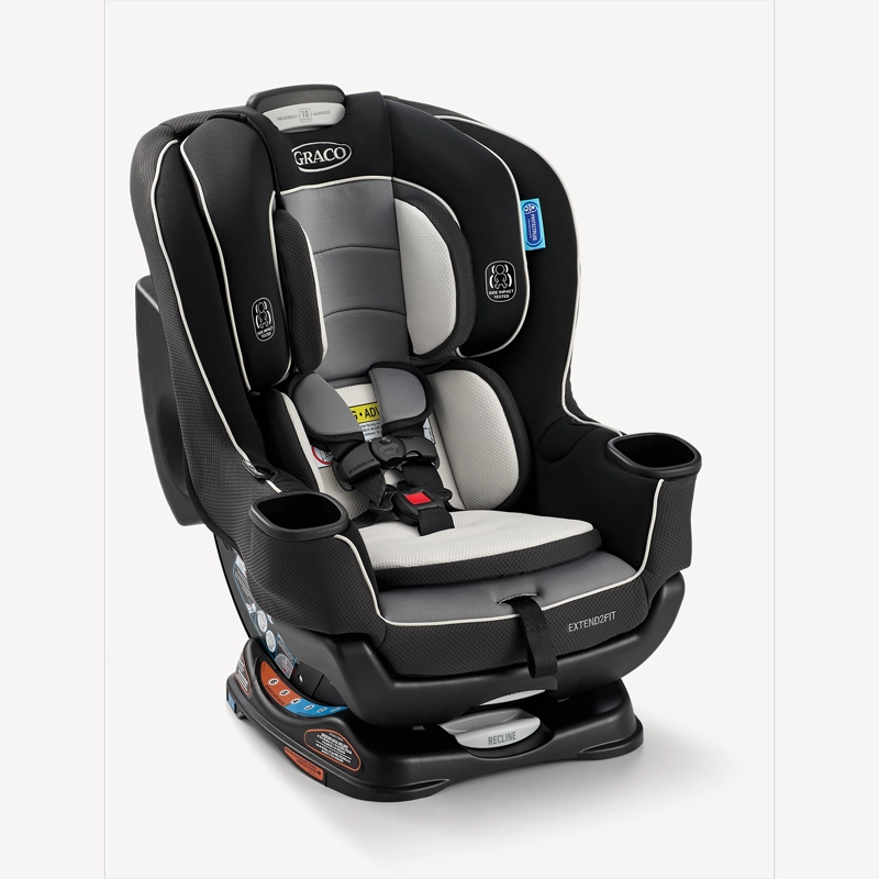SILLA AUTO GRACO BEBÉ EXTEND2FIT GOTHAM NEGRO - 1