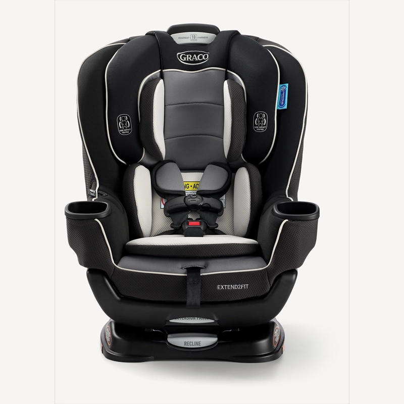 SILLA AUTO GRACO BEBÉ EXTEND2FIT GOTHAM NEGRO - 3