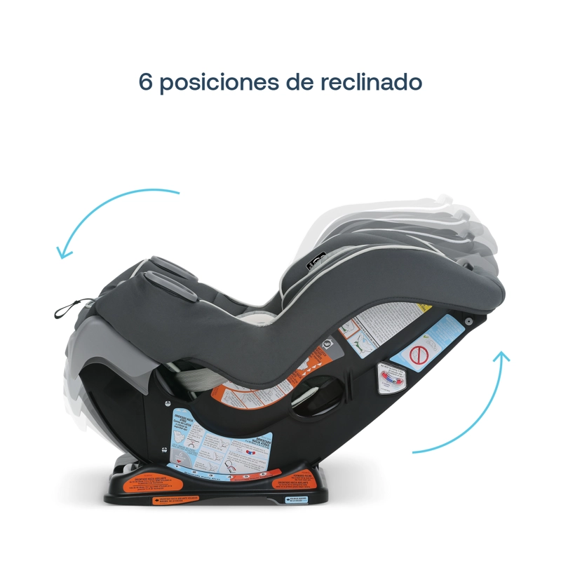 SILLA AUTO GRACO BEBÉ EXTEND2FIT GOTHAM NEGRO - 8