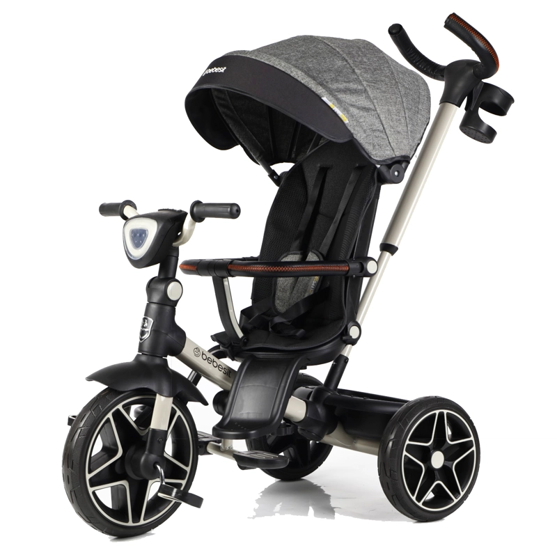 TRICICLO INFANTIL EXPLORER GRIS BEBESIT - 1