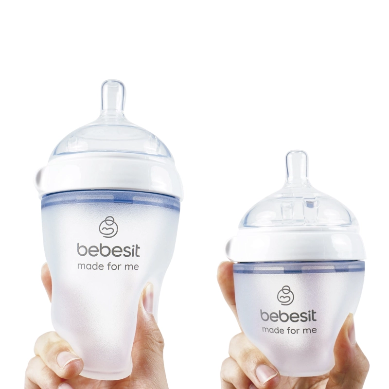 PACK MAMADERA BEBESIT MY CUP + MANILLA Y TETINA BLANCO - 2