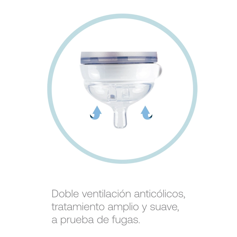PACK MAMADERA BEBESIT MY CUP + MANILLA Y TETINA BLANCO - 6