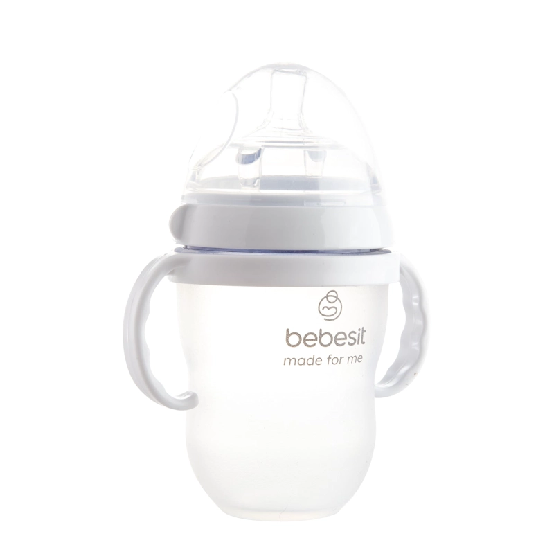 PACK MAMADERA BEBESIT MY CUP + MANILLA Y TETINA BLANCO - 7