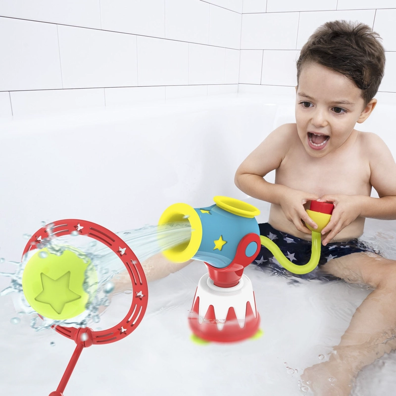 JUEGO BAÑO YOOKIDOO CAÑON AGUA INFANTIL BEBÉ NIÑO NIÑA TINA MULTICOLOR - 3