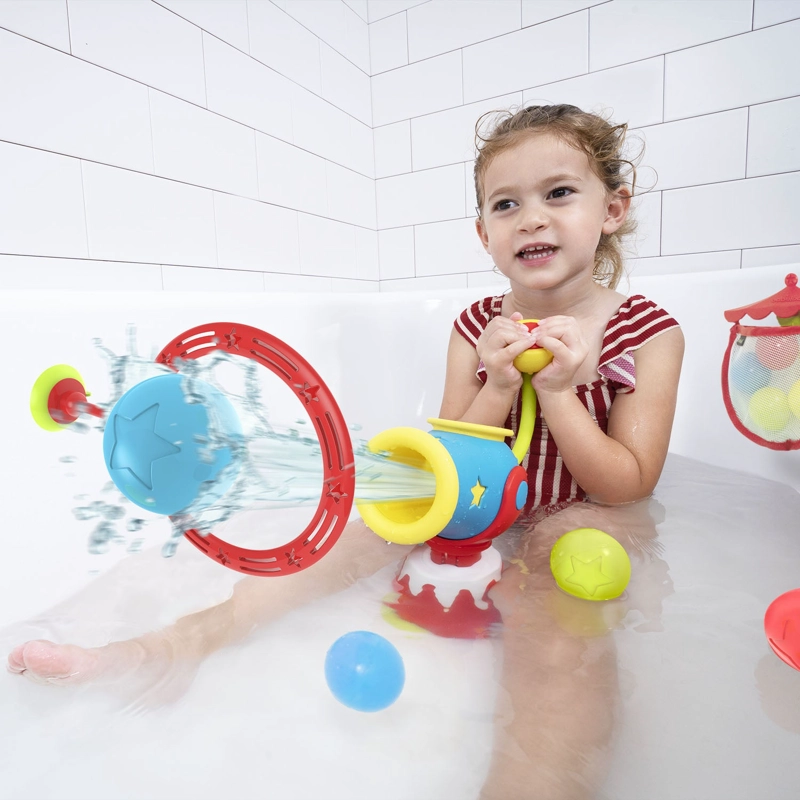 JUEGO BAÑO YOOKIDOO CAÑON AGUA INFANTIL BEBÉ NIÑO NIÑA TINA MULTICOLOR - 4