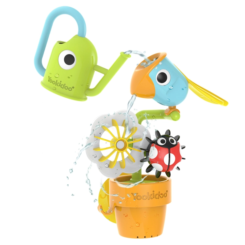 JUEGO BAÑO YOOKIDOO TUCAN Y CHINITA AGUA INFANTIL BEBÉ NIÑO NIÑA TINA MULTICOLOR - 2