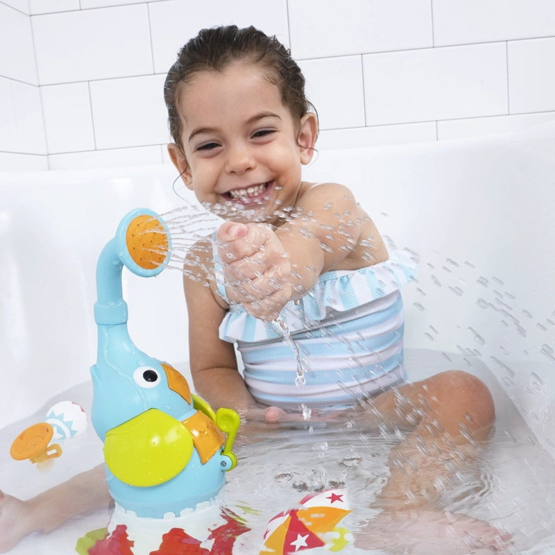 JUEGO BAÑO YOOKIDOO CIRCO ELEFANTE INFANTIL BEBÉ NIÑO NIÑA TINA MULTICOLOR - 3