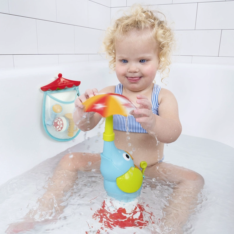 JUEGO BAÑO YOOKIDOO CIRCO ELEFANTE INFANTIL BEBÉ NIÑO NIÑA TINA MULTICOLOR - 4
