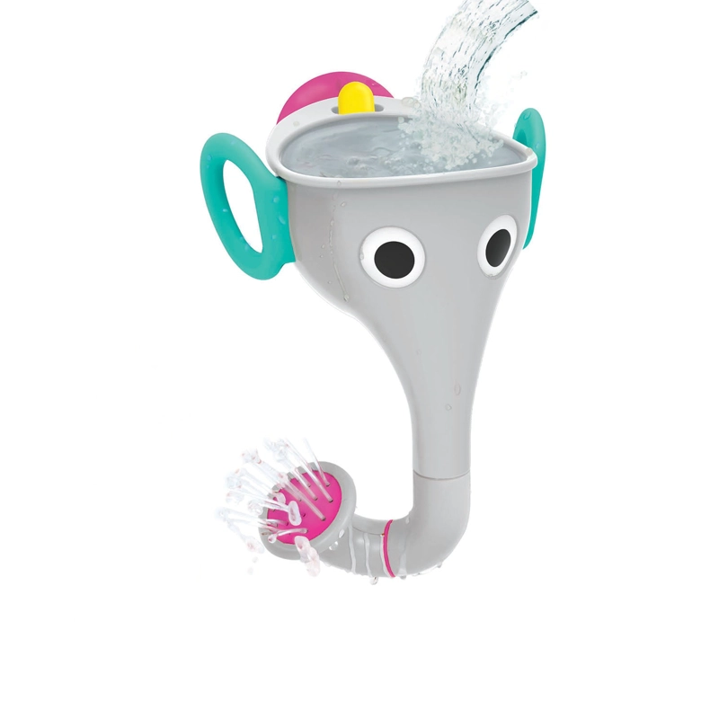 JUEGO BAÑO YOOKIDOO ELEFANTE EMBUDO INFANTIL BEBÉ NIÑO NIÑA TINA GRIS - 2