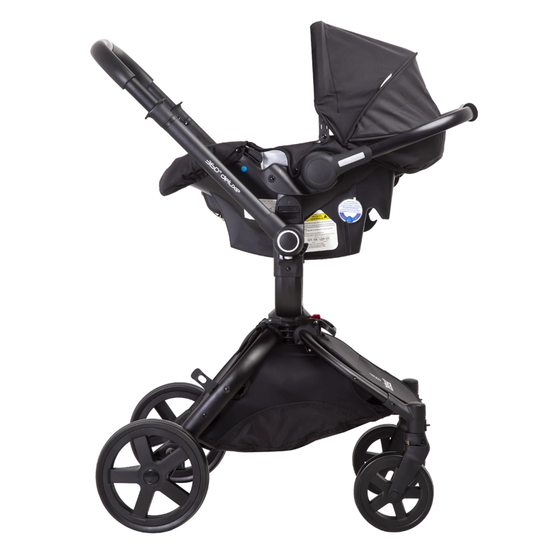 COCHE CUNA BEBESIT TRAVEL SYSTEM DELUXE 360° SX NEGRO - 4