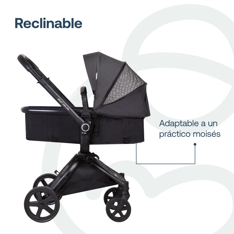 COCHE CUNA BEBESIT TRAVEL SYSTEM DELUXE 360° SX NEGRO - 9