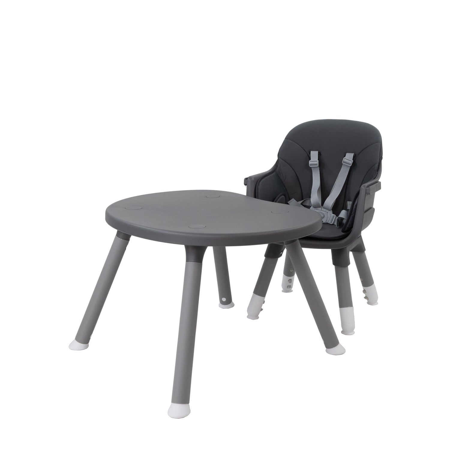 SILLA COMER BEBESIT BABY DESK 4 EN 1 GRIS - 4