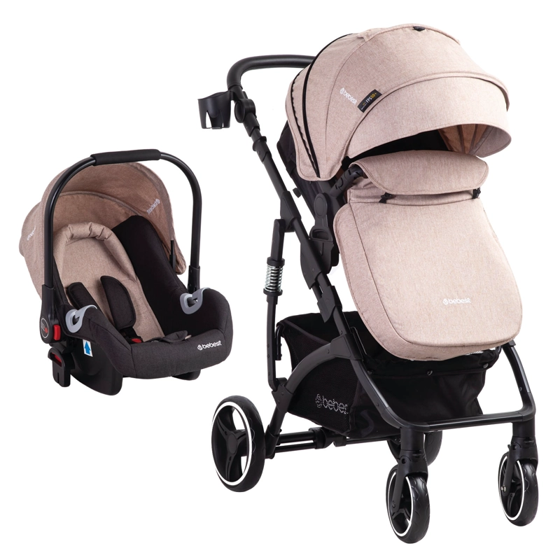 COCHE BEBESIT TRAVEL SYSTEM EXPLORER LX BEIGE - 2