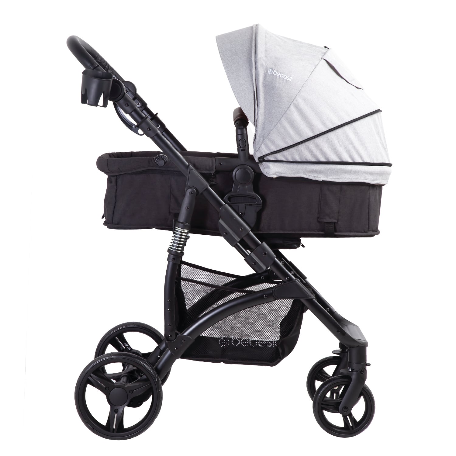 COCHE BEBESIT TRAVEL SYSTEM EXPLORER LX GRIS - 4